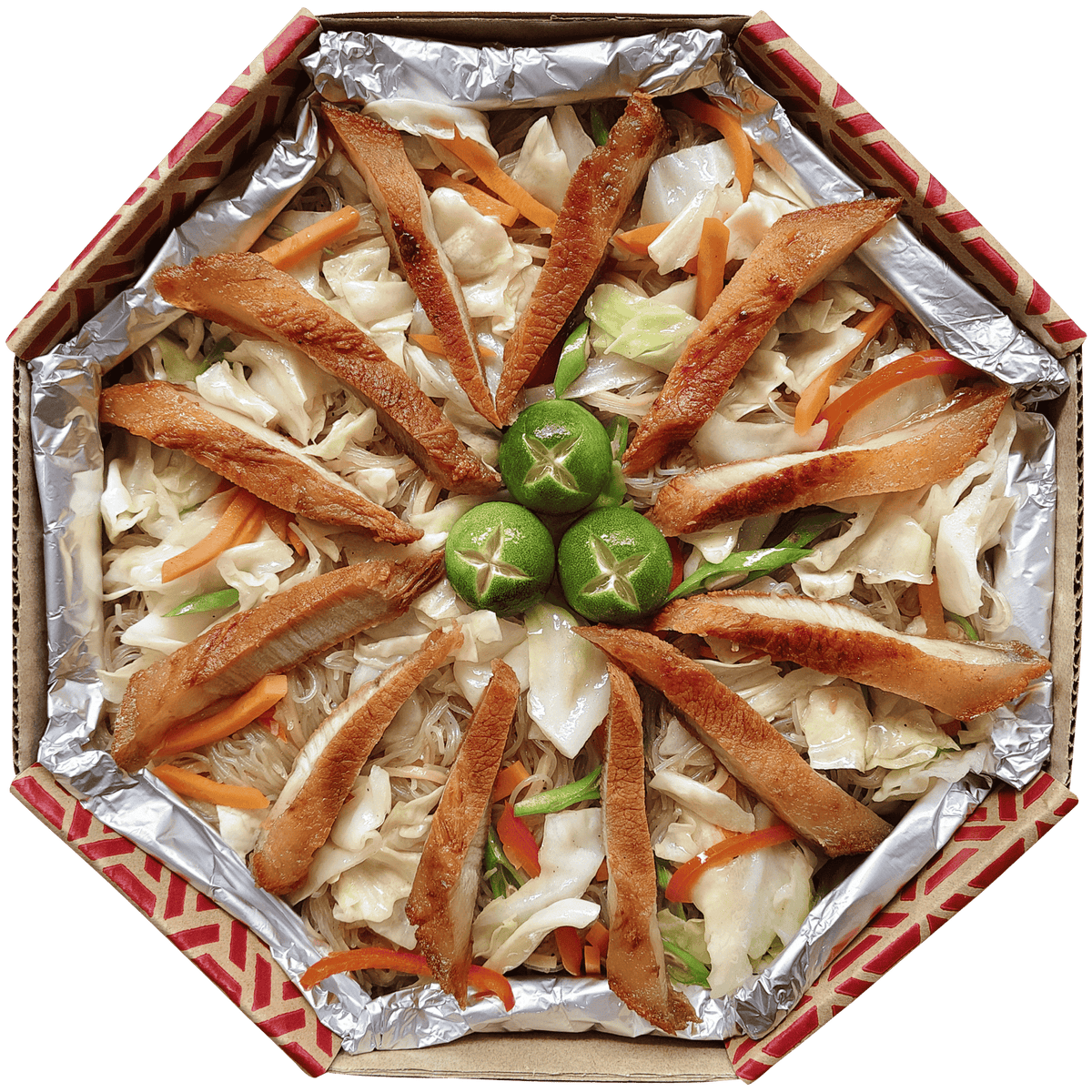 Pancit Lechon Kawali