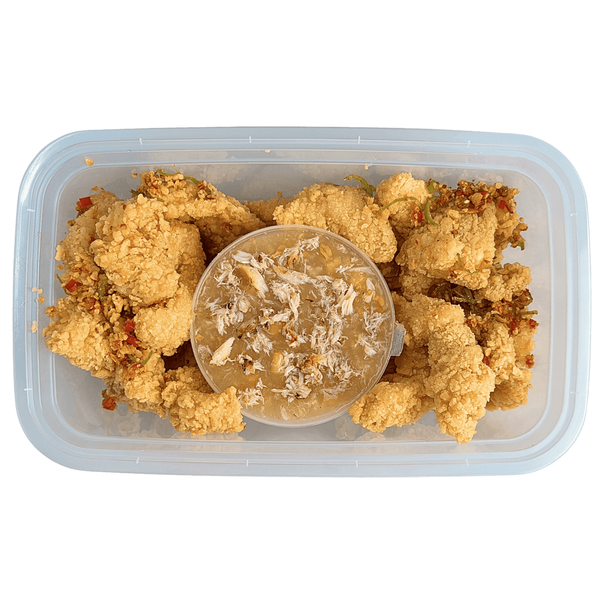 Fish Fillet with Crab and Corn Sauce