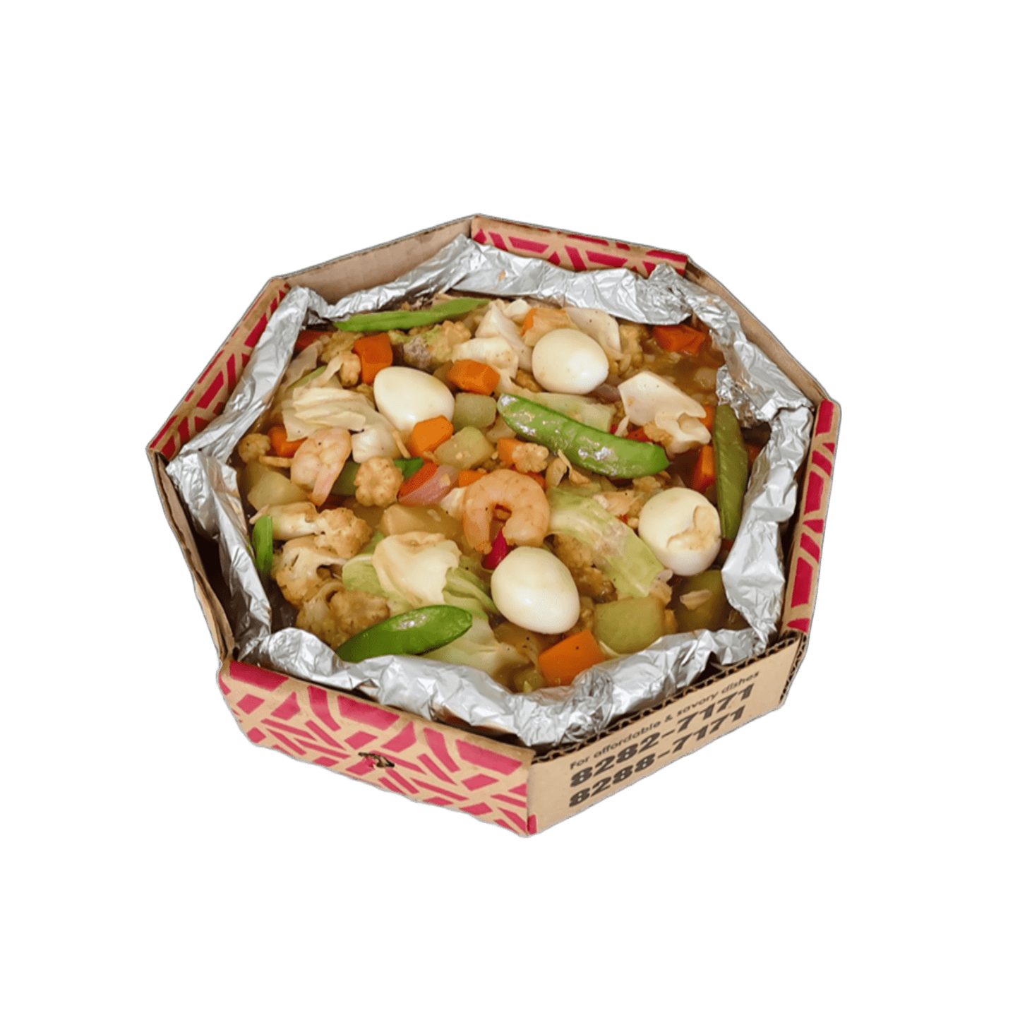 Mixed Veggies with Quail Egg