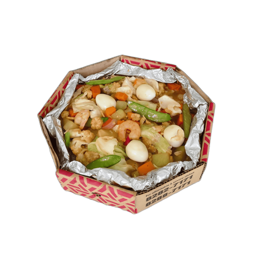 Mixed Veggies with Quail Egg