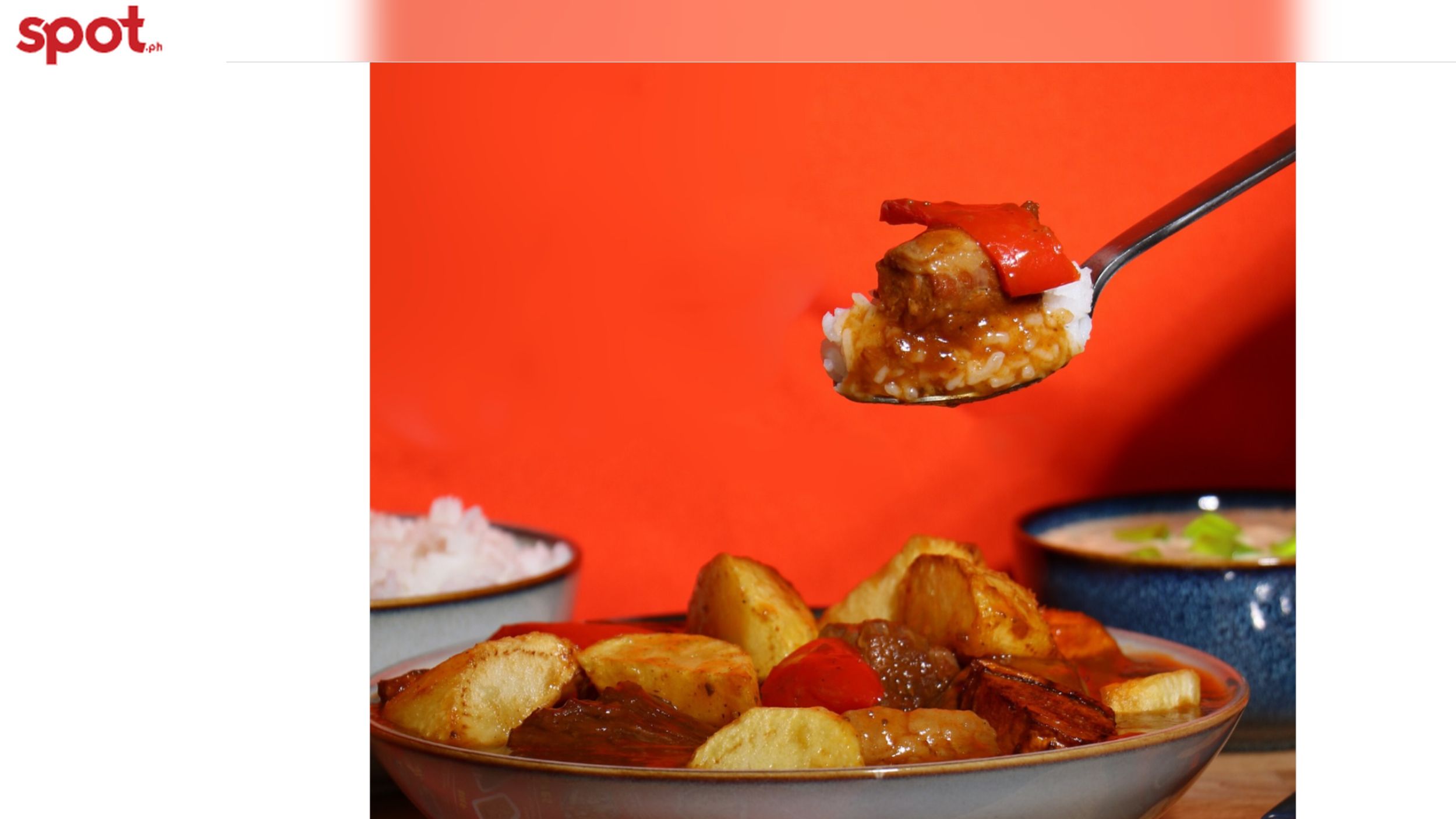 Spot.ph feature on Hotdish Where to order food trays for the holidays